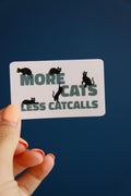 MORE CATS STICKER