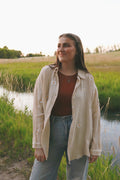 WIDE OPEN SPACES BUTTON UP