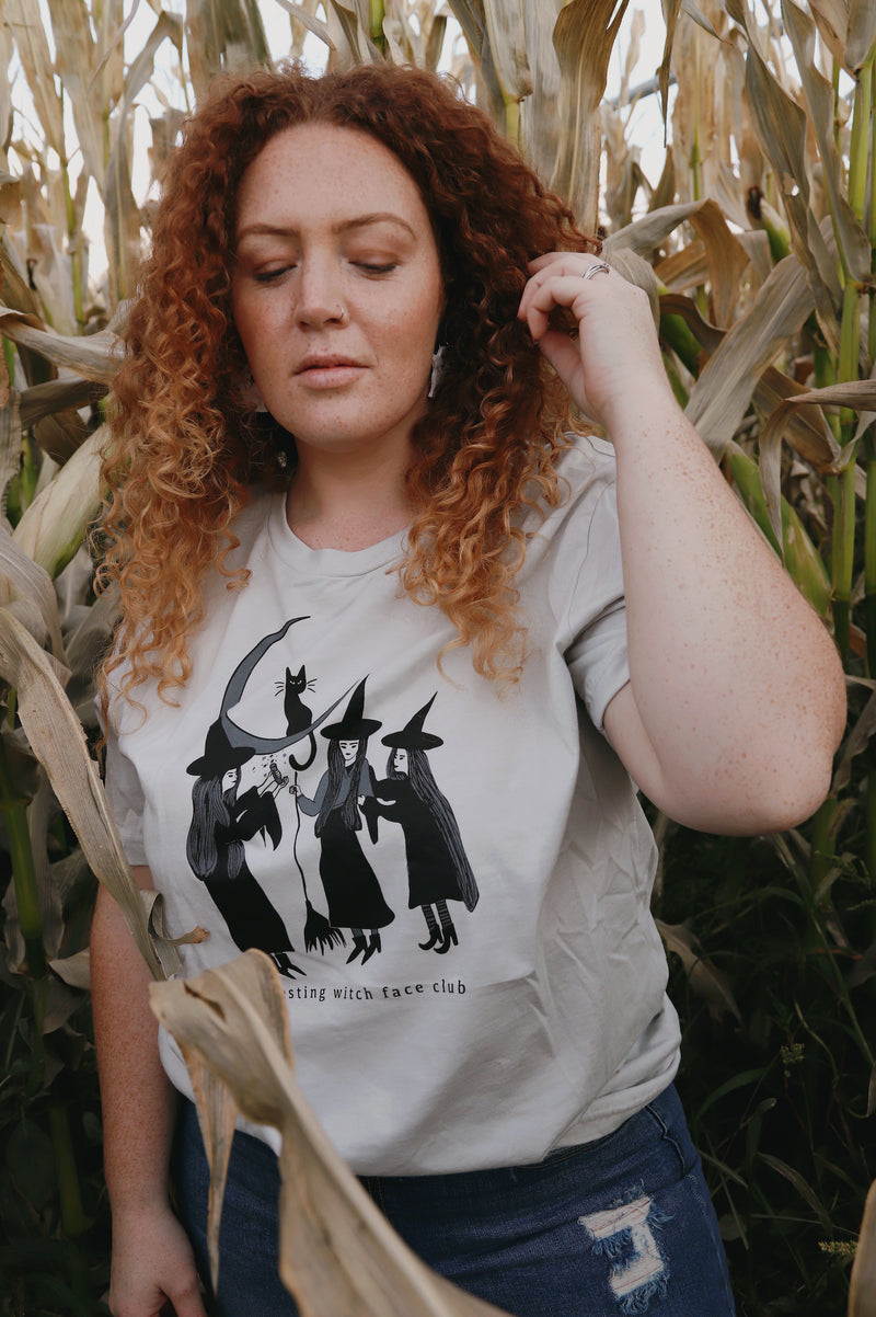 RESTING WITCH FACE CLUB TEE