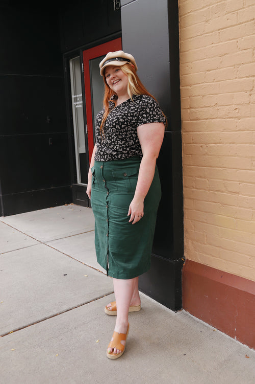 PLUS - BY ALL GREENS SKIRT