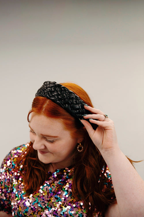 PARTY TIME BRAIDED HEADBAND
